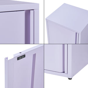 Armoire métallique Burlöv acier 88 x 40 x 35 cm [en.casa]