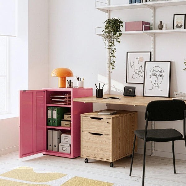 Metalen kast Burlöv 88x40x35 cm [en.casa]