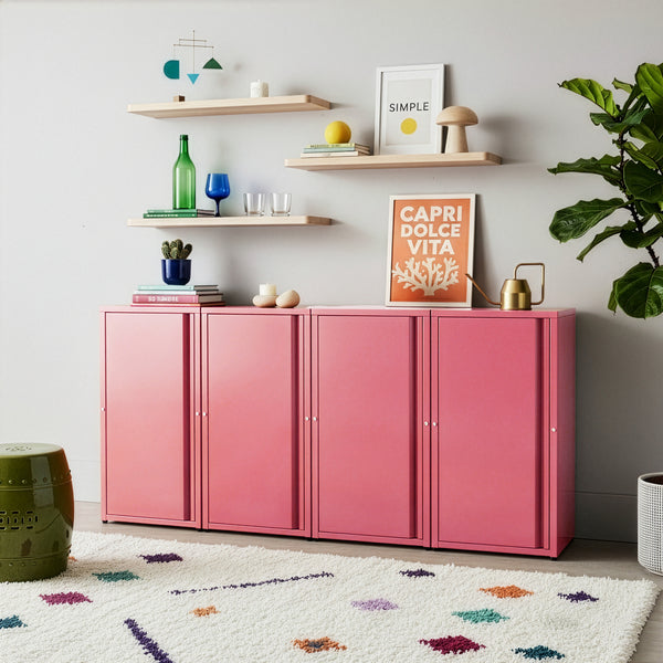 Metalen kast Burlöv 88x40x35 cm [en.casa]