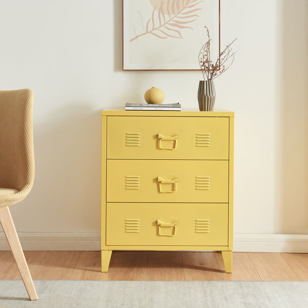 Commode métallique Hämeenlinna [en.casa]