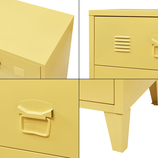 Commode métallique Hämeenlinna [en.casa]