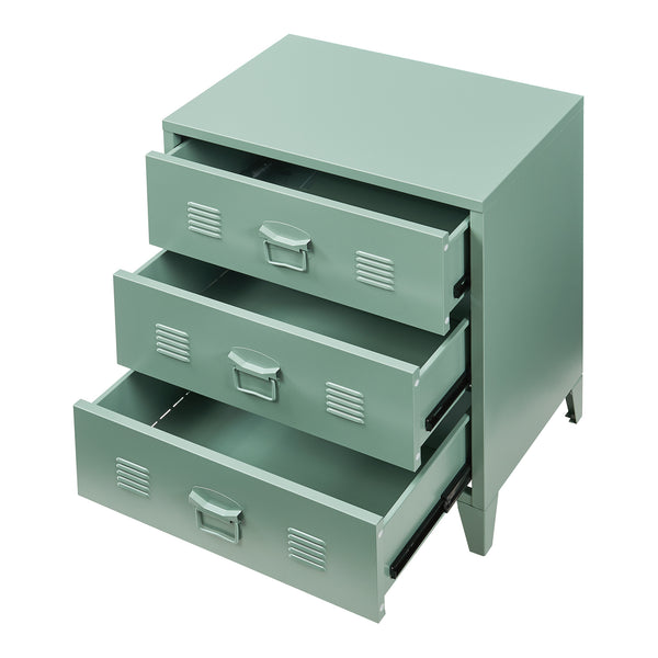 Commode métallique Hämeenlinna [en.casa]