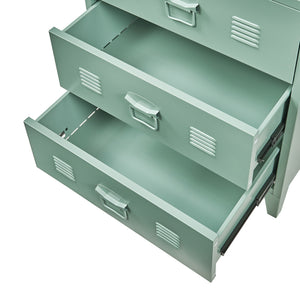 Commode métallique Hämeenlinna [en.casa]