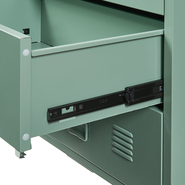 Commode métallique Hämeenlinna [en.casa]