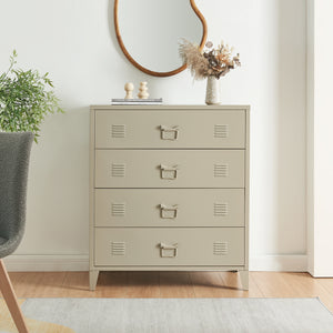 Commode métallique Hämeenlinna [en.casa]