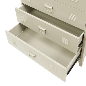 Commode métallique Hämeenlinna [en.casa]