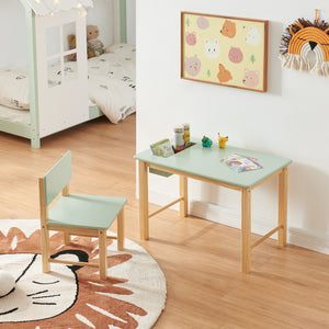 Ensemble de bureau et chaise pour enfants Skjåk [en.casa]
