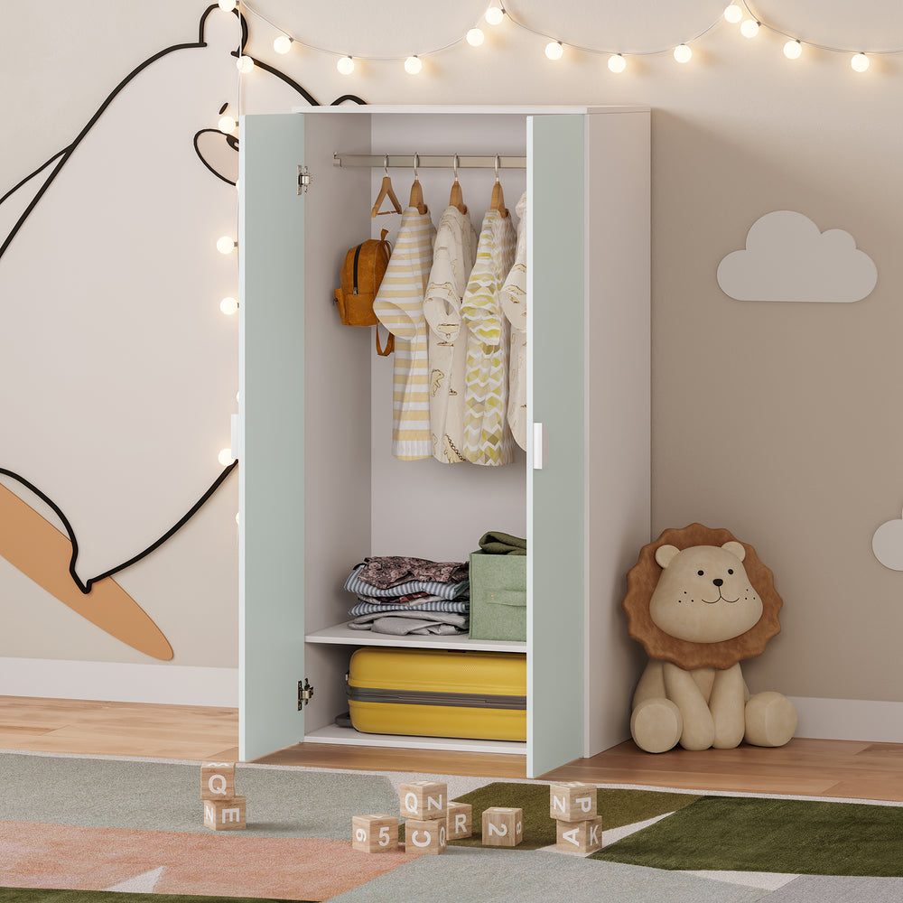Armoire pour enfants Sandnes 123 x 60 x 40 cm [en.casa] 