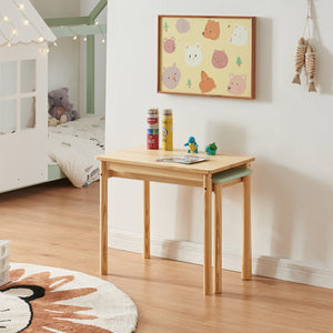 Bureau extensible pour enfant Skellefteå 60 x 38 x 51,5 cm [en.casa]