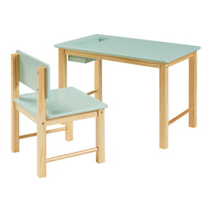 Ensemble de bureau et chaise pour enfants Skjåk [en.casa]