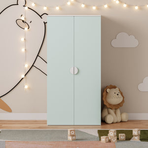 Kinderkast Sandnes 2-deurs 123x60x40 cm [en.casa]