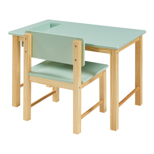 Ensemble de bureau et chaise pour enfants Skjåk [en.casa]