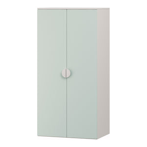 Kinderkast Sandnes 2-deurs 123x60x40 cm [en.casa]