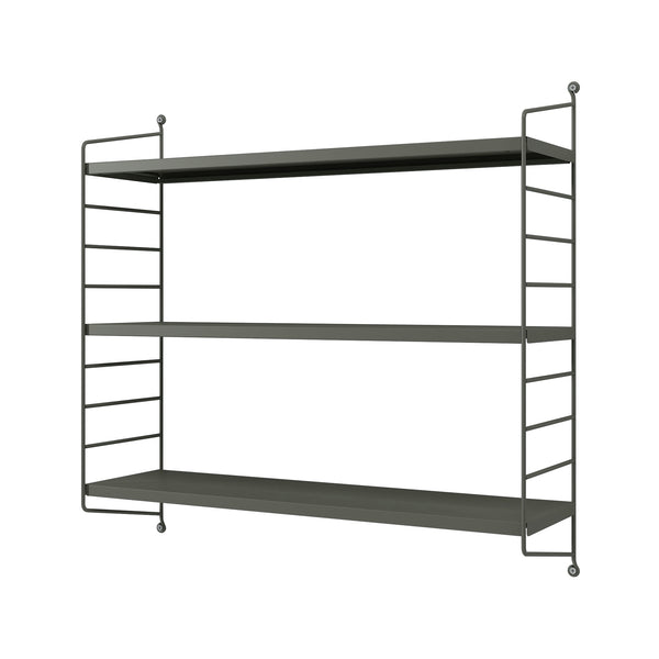 Étagère murale Strängnäs à 3 niveaux réglables 50 x 60 x 15 cm [en.casa]