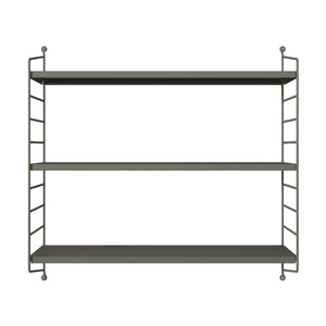 Étagère murale Strängnäs à 3 niveaux réglables 50 x 60 x 15 cm [en.casa]