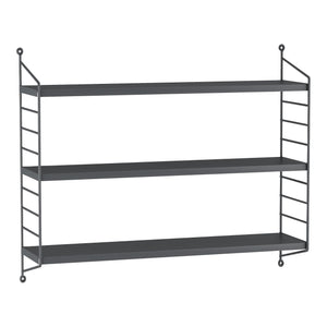 [en.casa] Wandrek Strängnäs met 3 planken 50x60x15 cm - 3 varianten