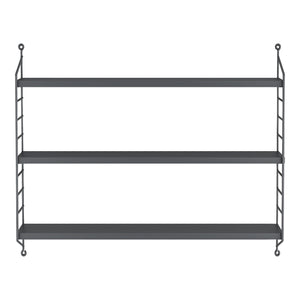 [en.casa] Wandrek Strängnäs met 3 planken 50x60x15 cm - 3 varianten