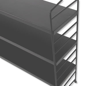 [en.casa] Wandrek Strängnäs met 3 planken 50x60x15 cm - 3 varianten