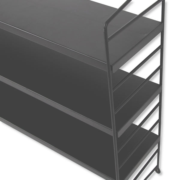 [en.casa] Wandrek Strängnäs met 3 planken 50x60x15 cm - 3 varianten