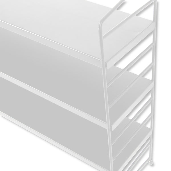 [en.casa] Wandrek Strängnäs met 3 planken 50x60x15 cm - 3 varianten