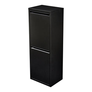 Afvalscheidingskast Sollentuna met 2 vakken 93x33x25 cm [en.casa]