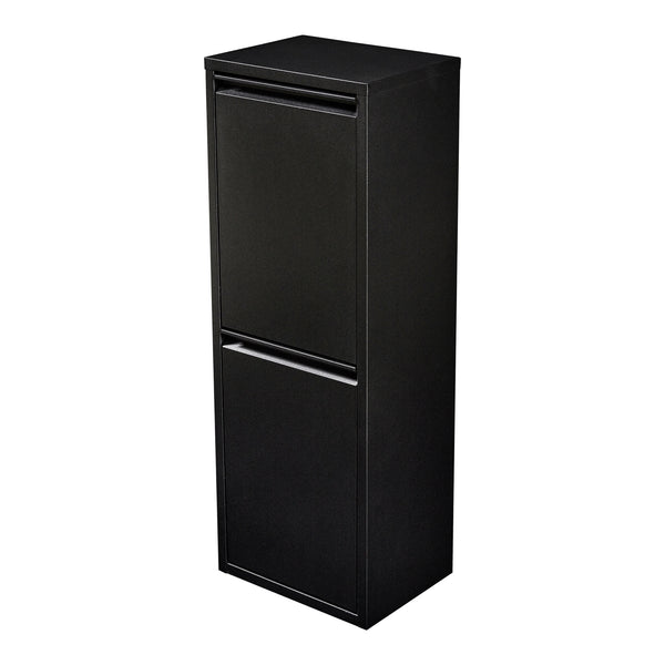 Afvalscheidingskast Sollentuna met 2 vakken 93x33x25 cm [en.casa]