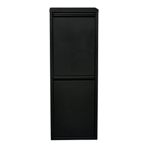 Afvalscheidingskast Sollentuna met 2 vakken 93x33x25 cm [en.casa]