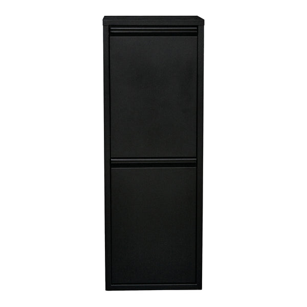 Afvalscheidingskast Sollentuna met 2 vakken 93x33x25 cm [en.casa]