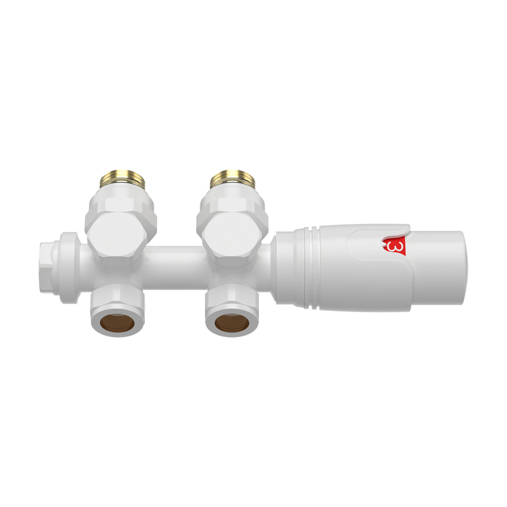 [neu.haus] Thermostaatkraan Gloppen voor radiatoren - 2 varianten