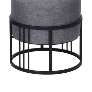 Lot de 2 poufs empilables Tas multifonctionnel [en.casa]