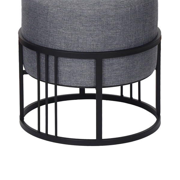 Lot de 2 poufs empilables Tas multifonctionnel [en.casa]