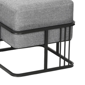 Lot de 2 poufs empilables Tas multifonctionnel [en.casa]