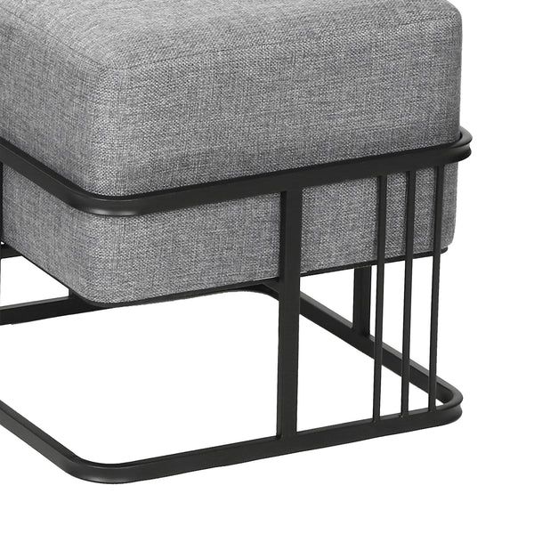 Lot de 2 poufs empilables Tas multifonctionnel [en.casa]