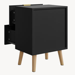 Table de chevet Nand avec 2 tiroirs [en.casa]