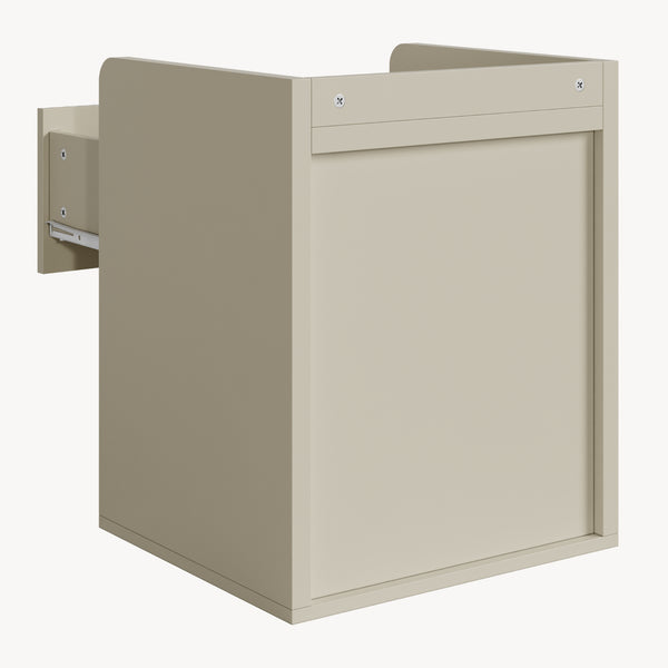 Nachtkast Nand met lade en open vak 55x45x39 cm [en.casa]