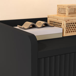 Table de chevet Nand 55 x 45 x 39 cm [en.casa]