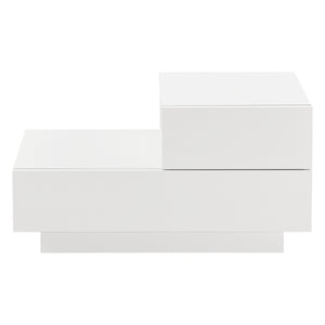 Design nachtkastje Sebokeng rechts met lades 38x70x35 cm - verschillende kleuren