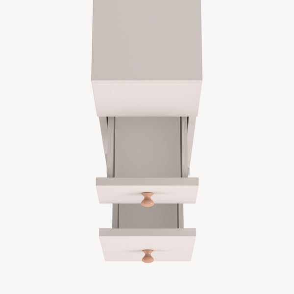 Étagère de salle de bain Broreynna sur roulettes 66 x 15 x 33 cm [en.casa]