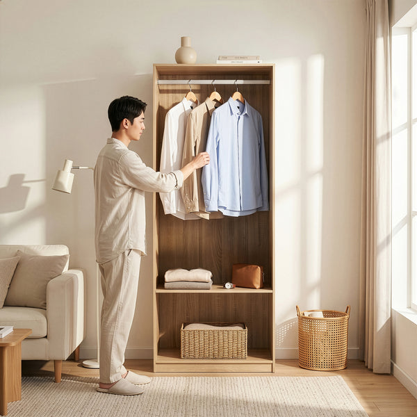 Armoire ouverte Vippsaki [en.casa]