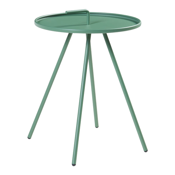 Table d'appoint de jardin Fosen acier 55 x 42 cm [en.casa]