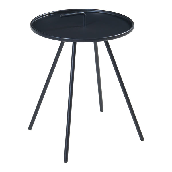 Table d'appoint de jardin Fosen acier 55 x 42 cm [en.casa]