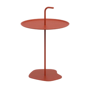 Bijzettafel Calimera staal Ø38 cm met handgreep casa.pro