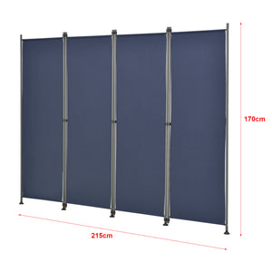 Tuinscherm scheidingswand zonwering 170x215 cm - 4 varianten
