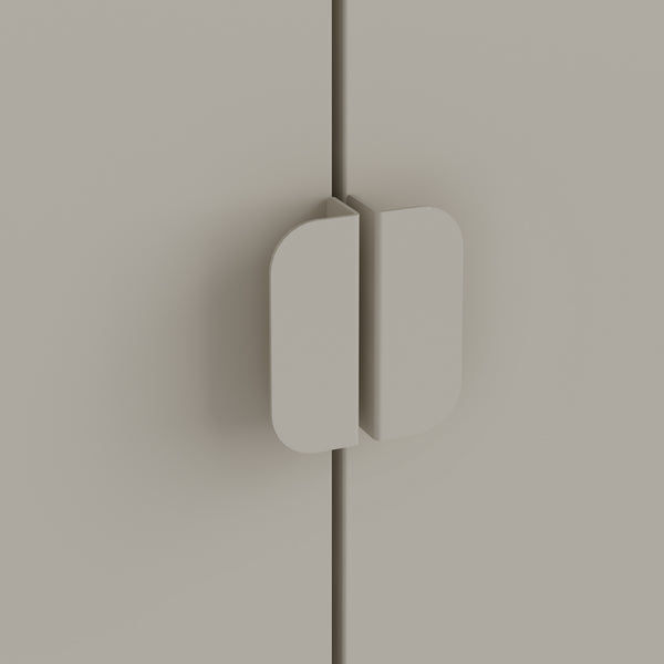 Armoire de jardin Bolognano acier laqué 92 x 80 x 50 cm casa.pro