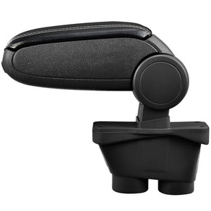 [pro.tec] Accoudoir - avec compartiment - rembourré - noir - gris -  type 38