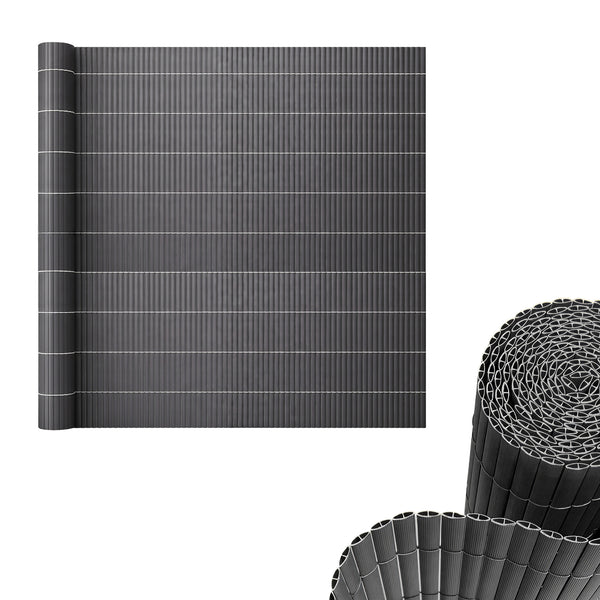 PVC Tuinscherm Cefalu antraciet casa.pro