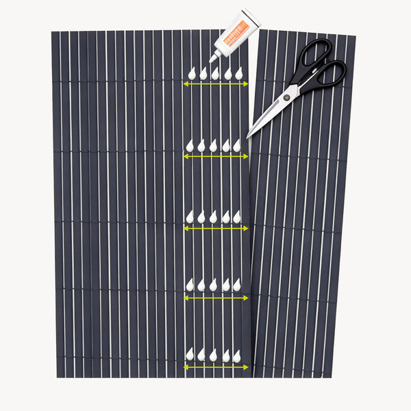 PVC Tuinscherm Cefalu antraciet casa.pro