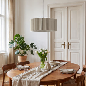 Hanglamp Kupimi Ø45 cm Beige [lux.pro]