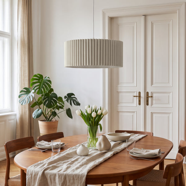 Hanglamp Kupimi Ø45 cm Beige [lux.pro]