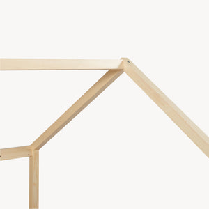 Kinderbed Hesel huisbed met uitvalbeveiliging [en.casa]